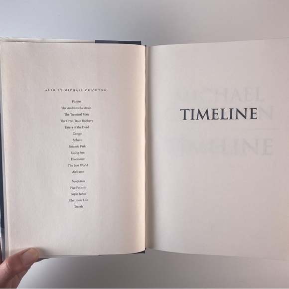 2/$30 - Timeline by Michael Crichton - Picture 7 of 15